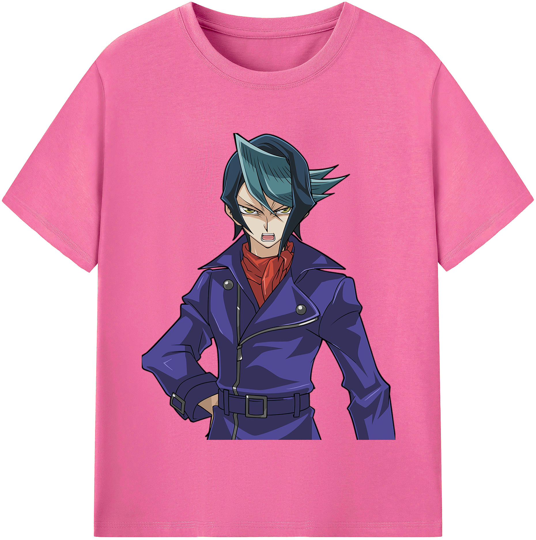 （画像用） 遊☆戯☆王 Yu-Gi-Oh! レディースカジュアルプリントTシャツ（綿100％）